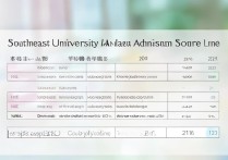 东南大学大学安徽录取分数线是多少？2026招生计划及位次排名
