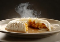 饺子破皮 露了馅