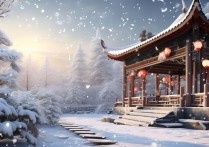 冬天的四字成语