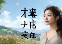 夸女生的四字成语