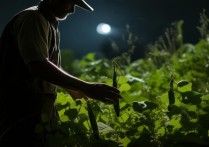 黑夜里摘黄瓜 不分老嫩