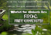 青蛙大学多少分录取，青蛙大学录取分数线是多少