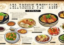 中国美食手抄报