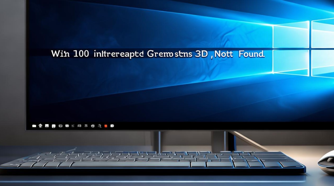 win10集成显卡3D找不到