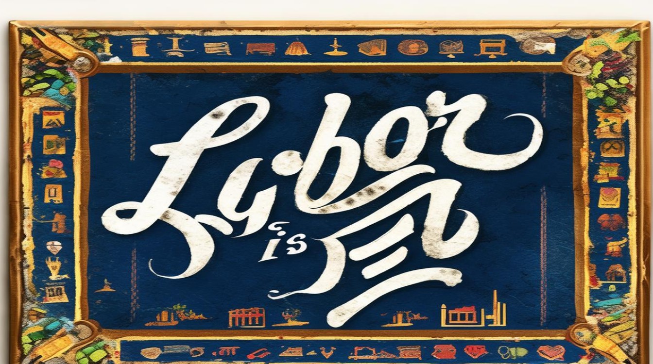 劳动最光荣手抄报