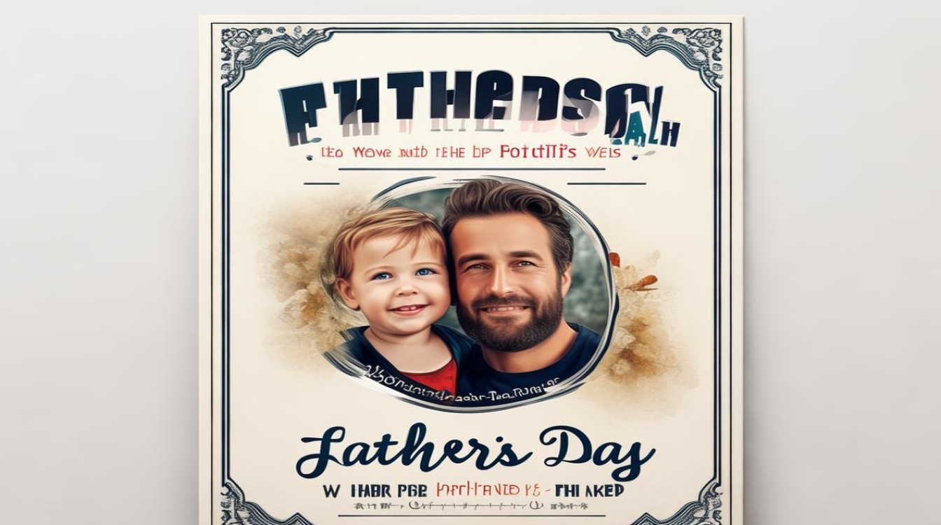 父亲节手抄报 父亲节手抄报