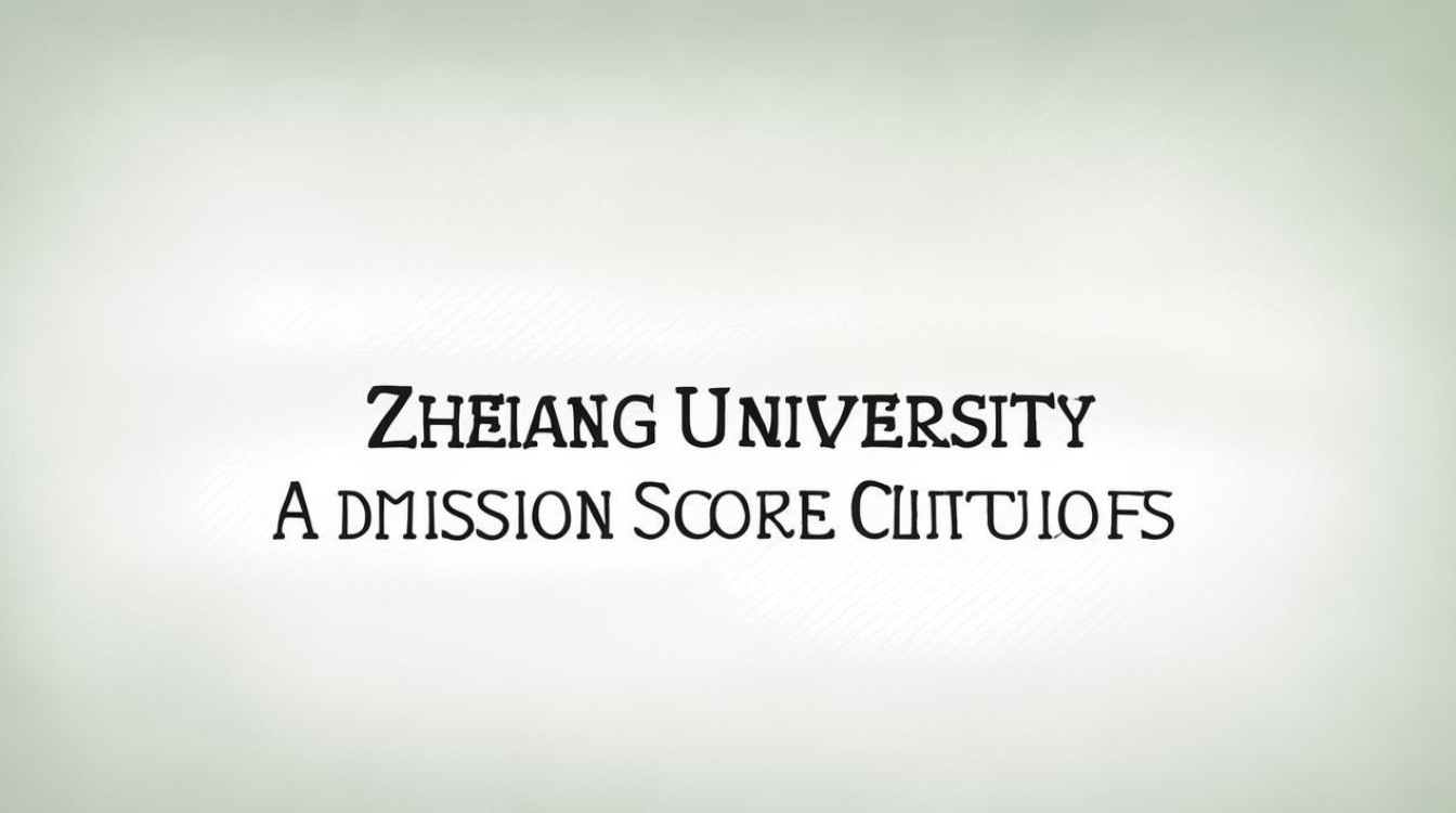 浙大录取分数线