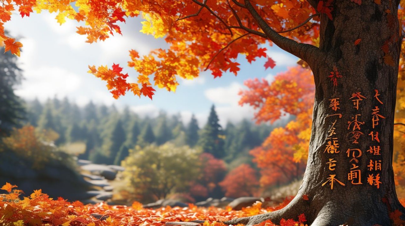 秋天的四字成语