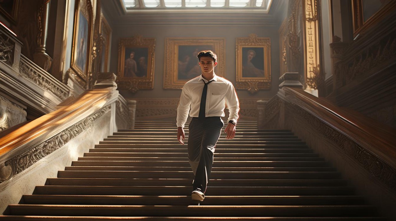 爬楼梯打一成语