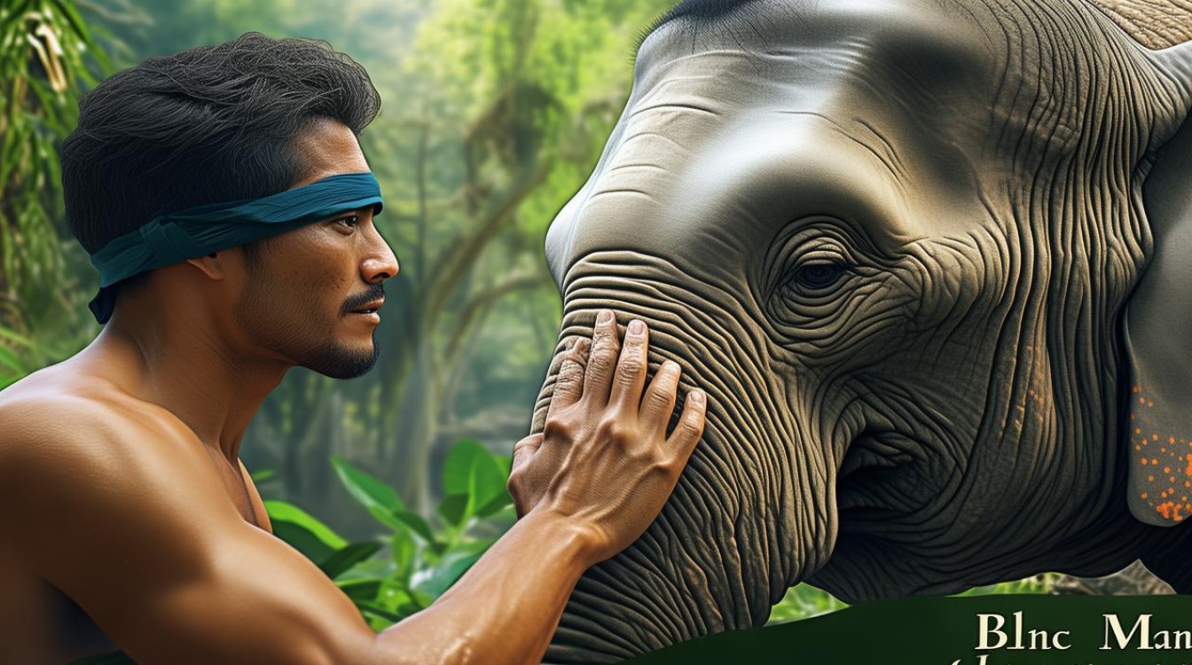 盲人摸象打一成语 盲人摸象打一成语