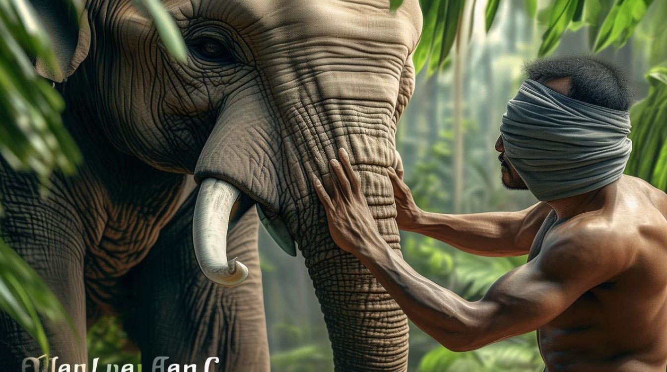 盲人摸象打一成语 盲人摸象打一成语