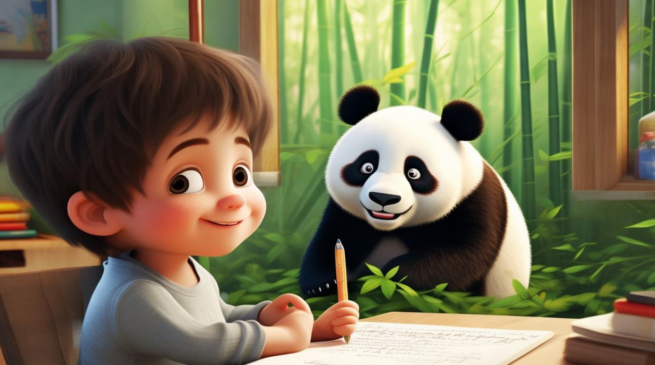 大熊猫作文三年级