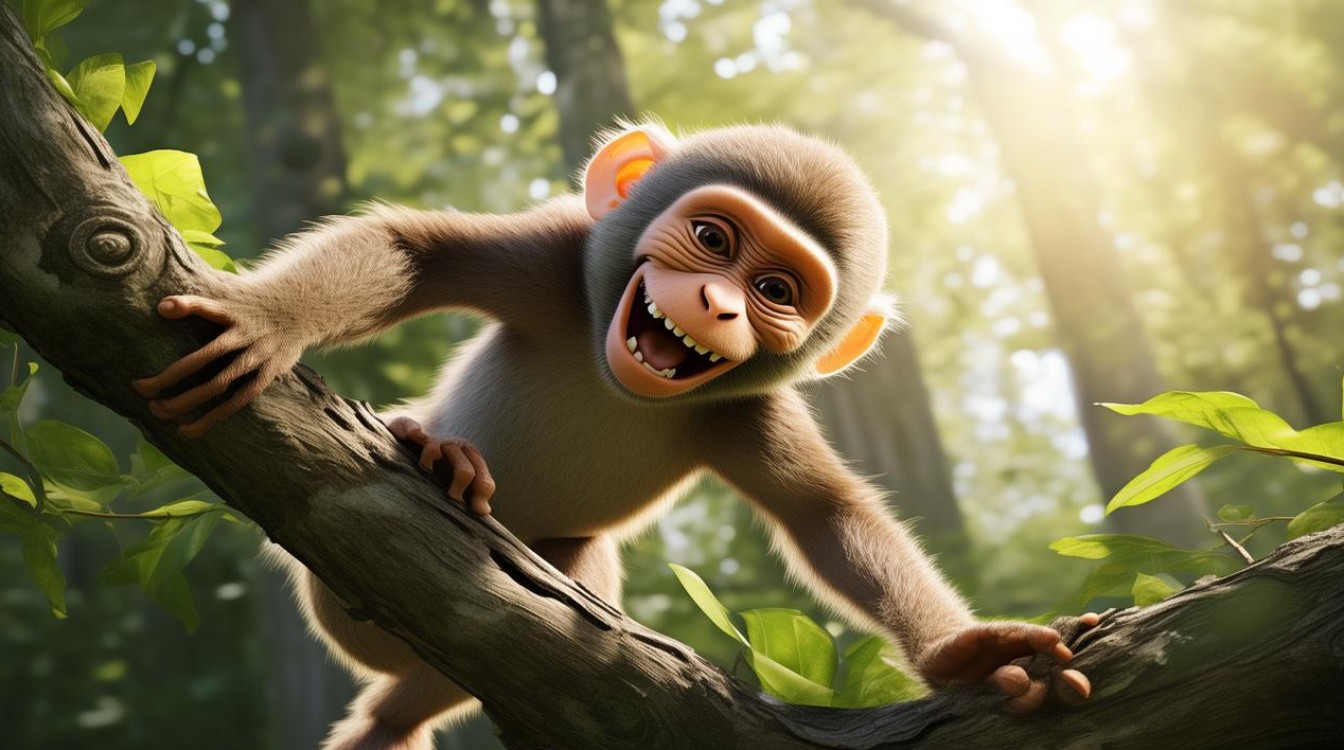 猴子爬树 拿手好戏 猴子爬树 拿手好戏