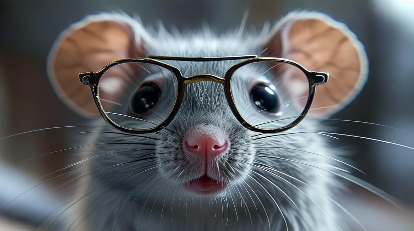 耗子戴眼镜 鼠目寸光 耗子戴眼镜 鼠目寸光