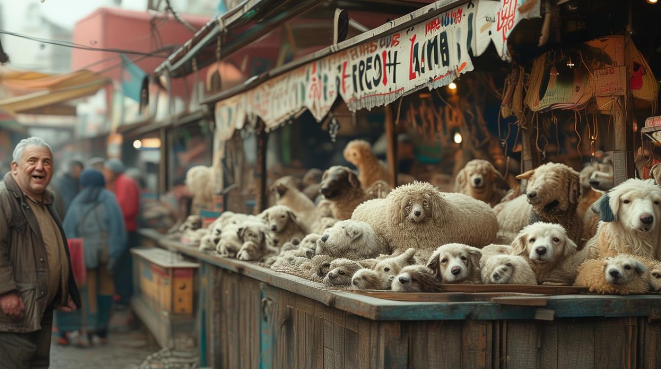 挂羊头卖狗肉 虚情假意