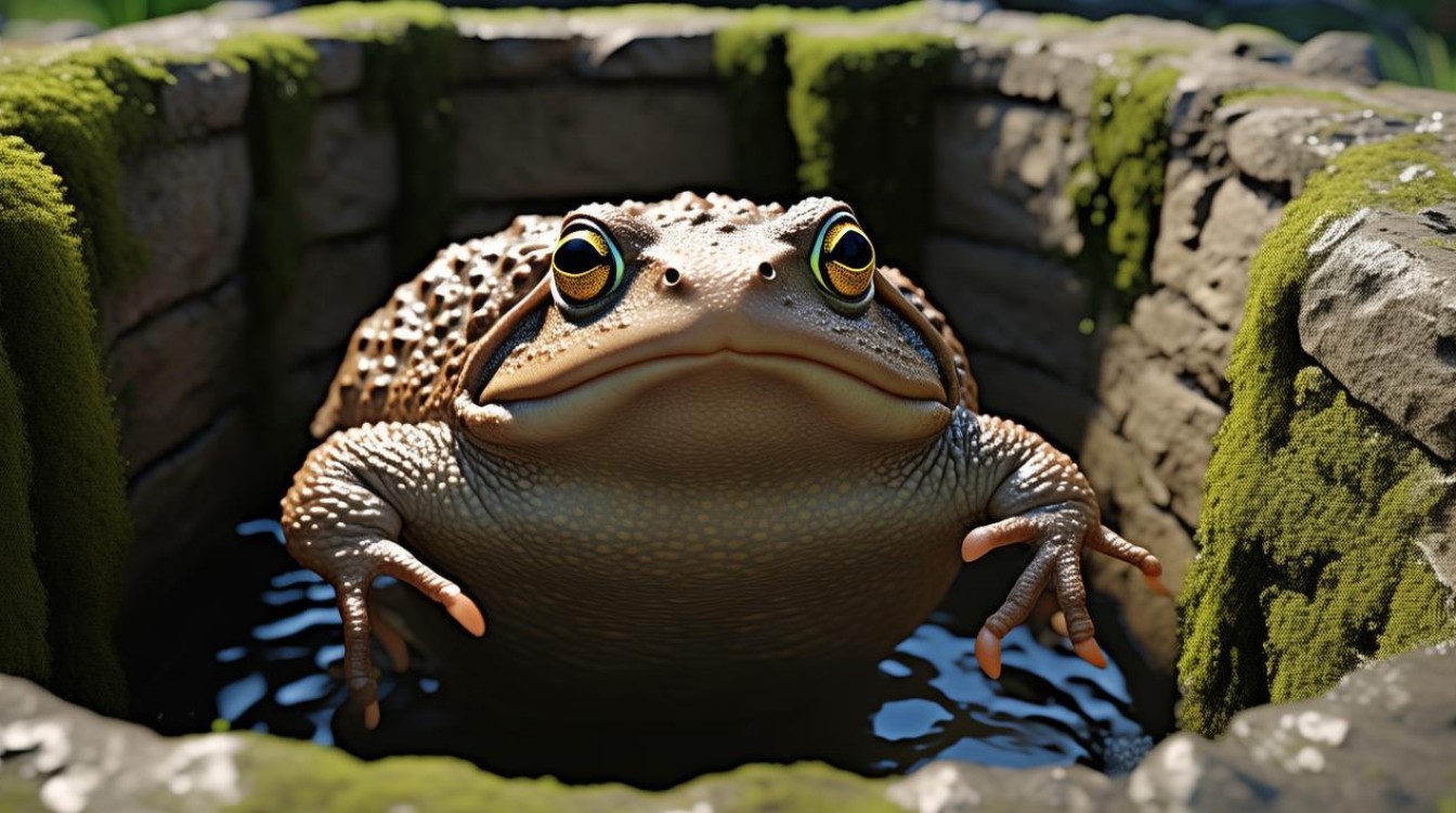 蛤蟆跳井 不懂(扑通) 蛤蟆跳井 不懂(扑通)