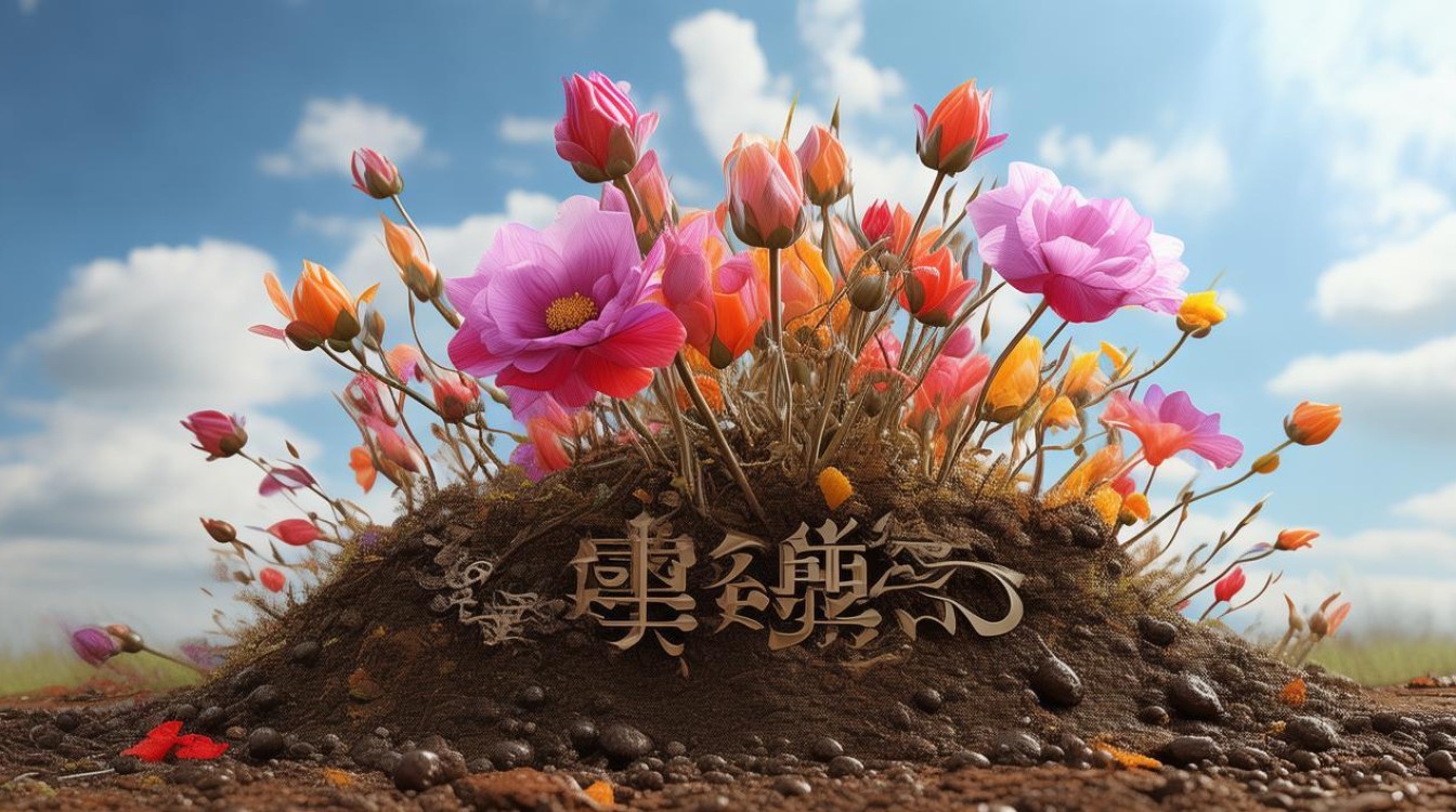 粪堆上开花 臭美 粪堆上开花 臭美