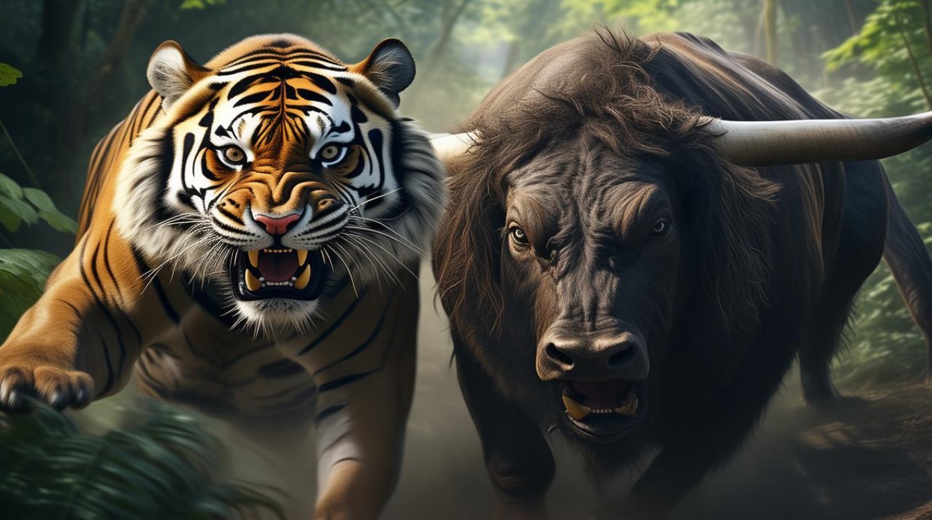 躲过了老虎 又撞上了野牛 躲过了老虎 又撞上了野牛