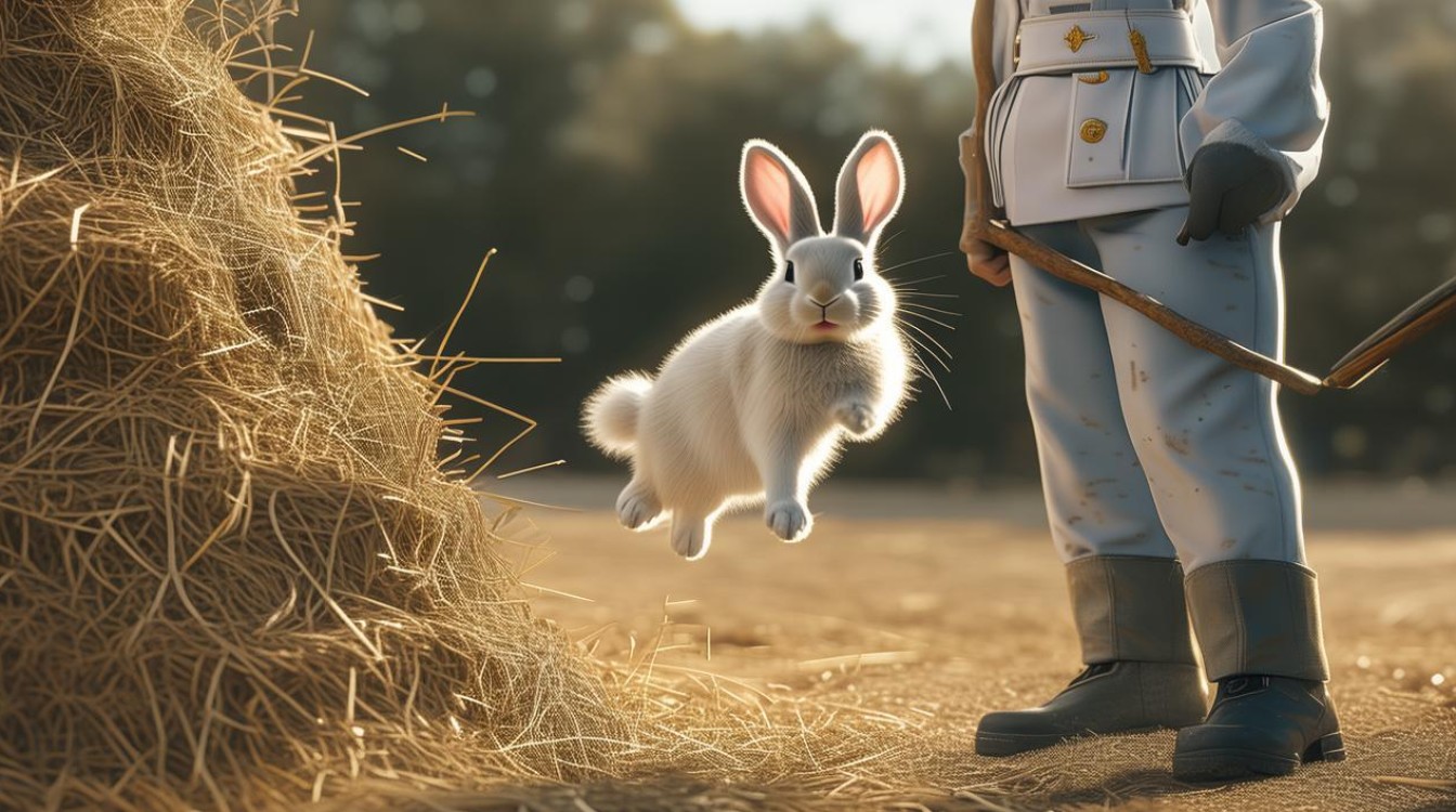 草堆里蹦出个兔子 你也算个保镖 草堆里蹦出个兔子 你也算个保镖