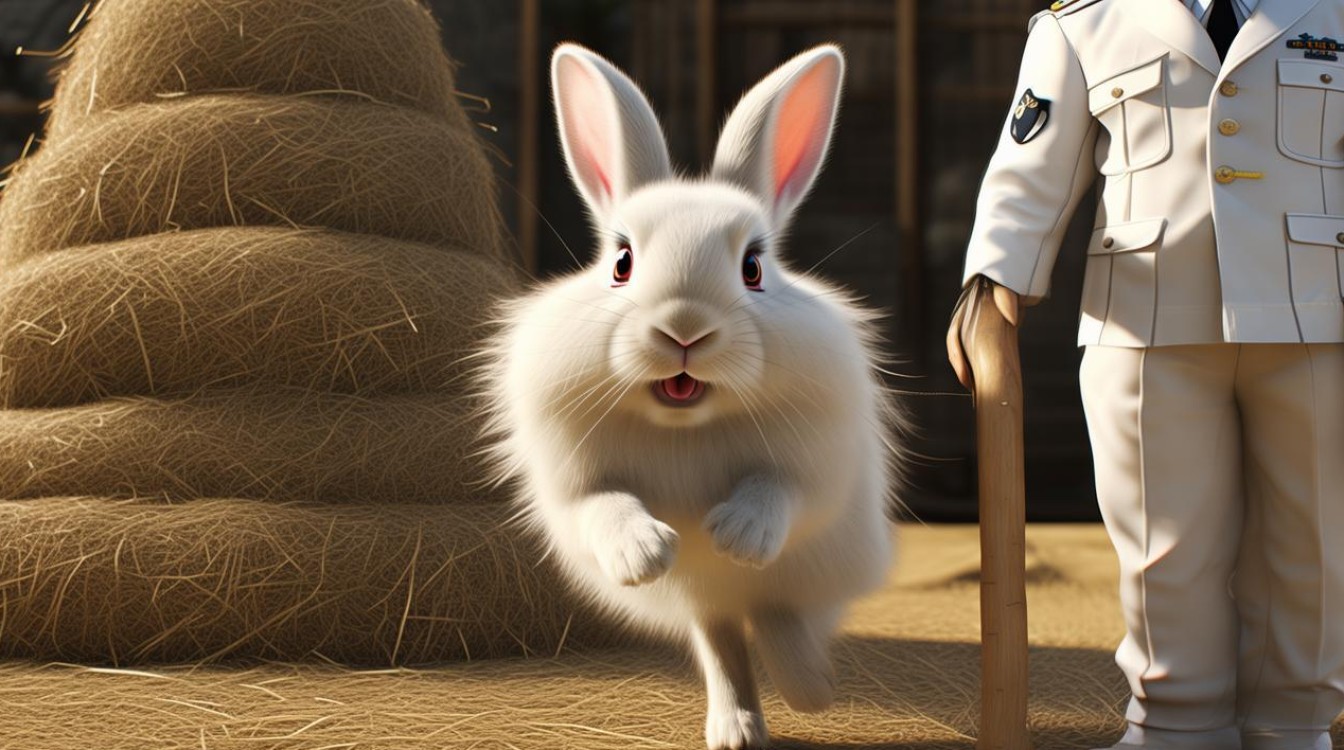 草堆里蹦出个兔子 你也算个保镖 草堆里蹦出个兔子 你也算个保镖