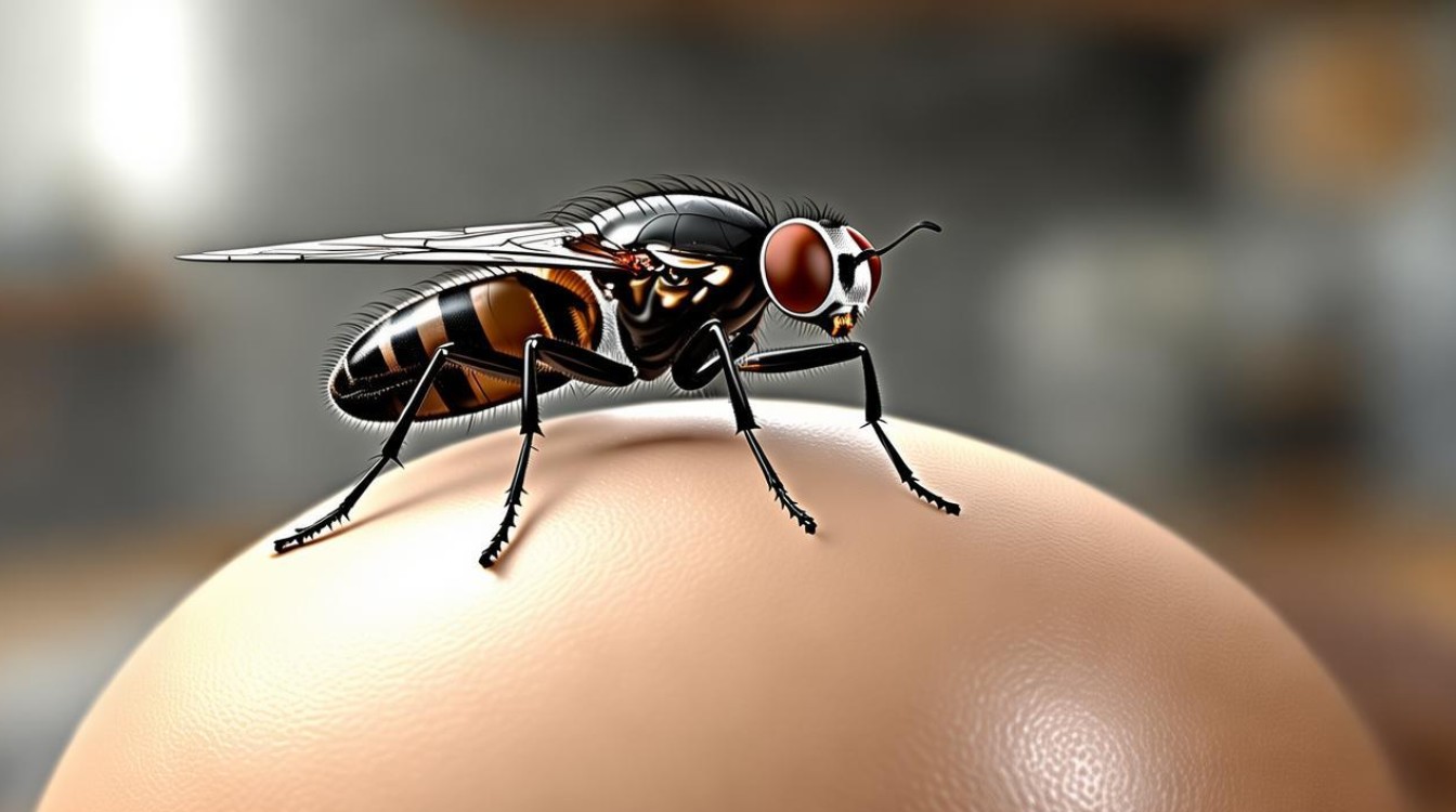 苍蝇叮鸡蛋 无孔不入