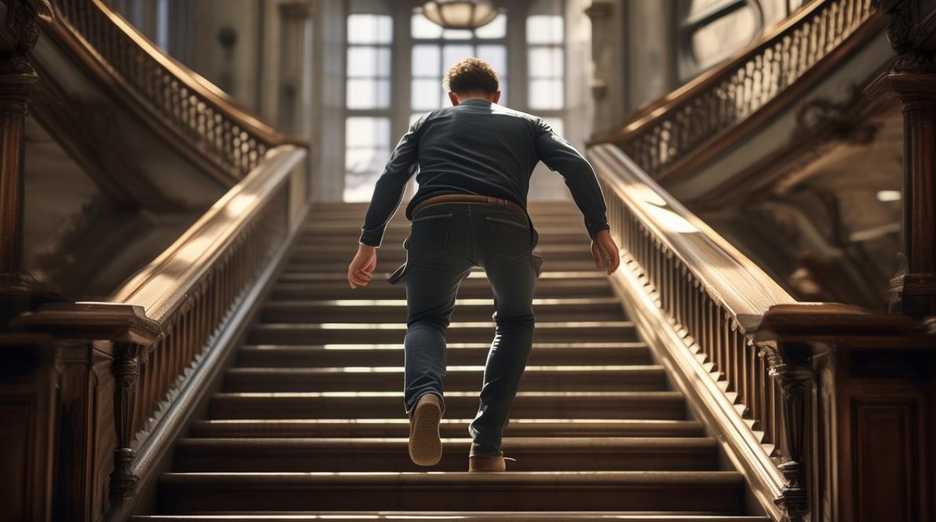 瘸子上楼 步步登高 瘸子上楼 步步登高