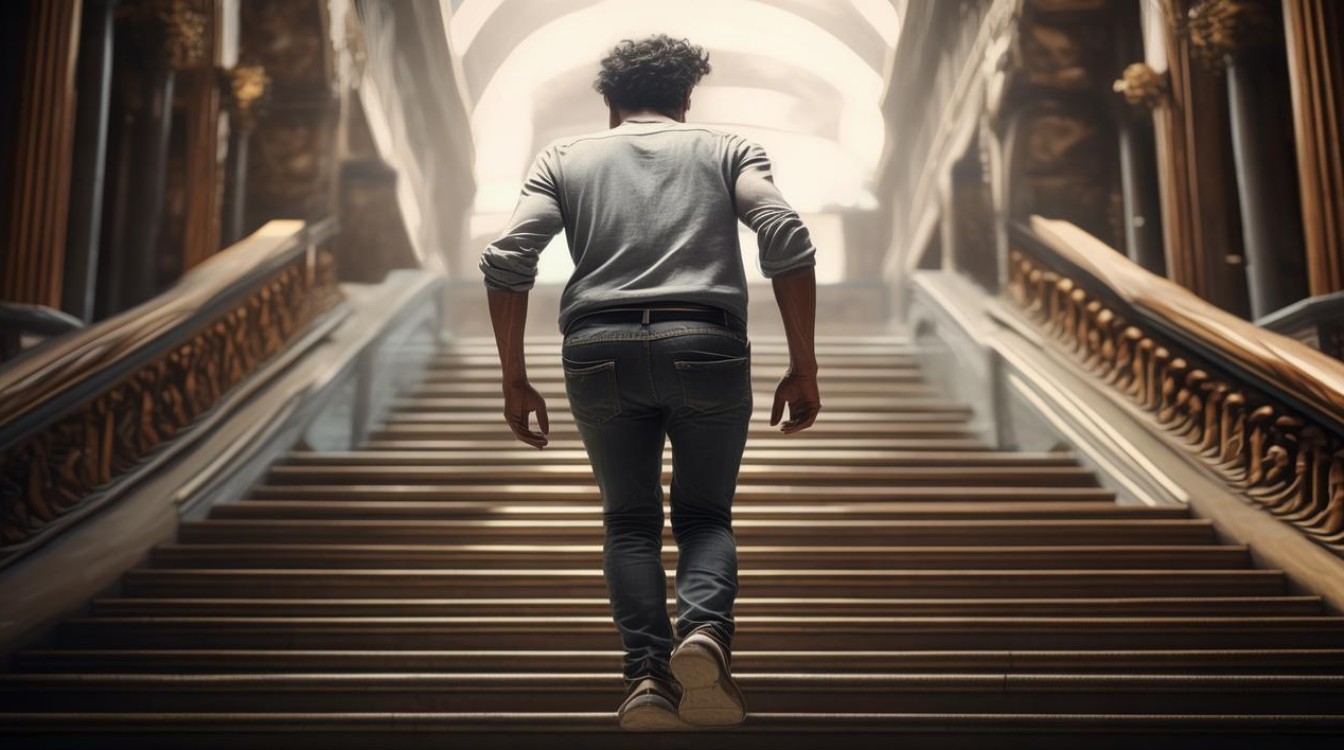 瘸子上楼 步步登高 瘸子上楼 步步登高