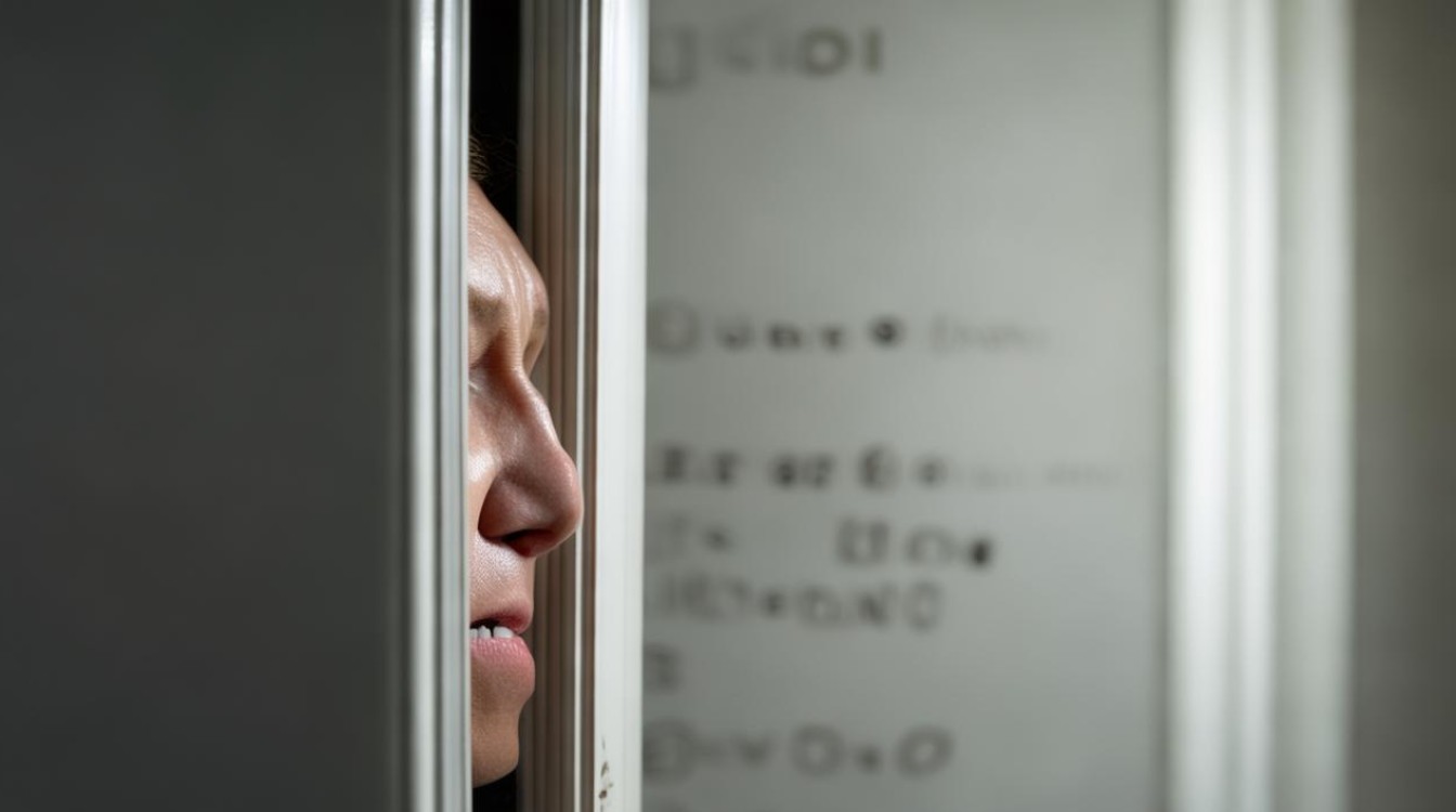 门缝里看人 把人看扁了 门缝里看人 把人看扁了