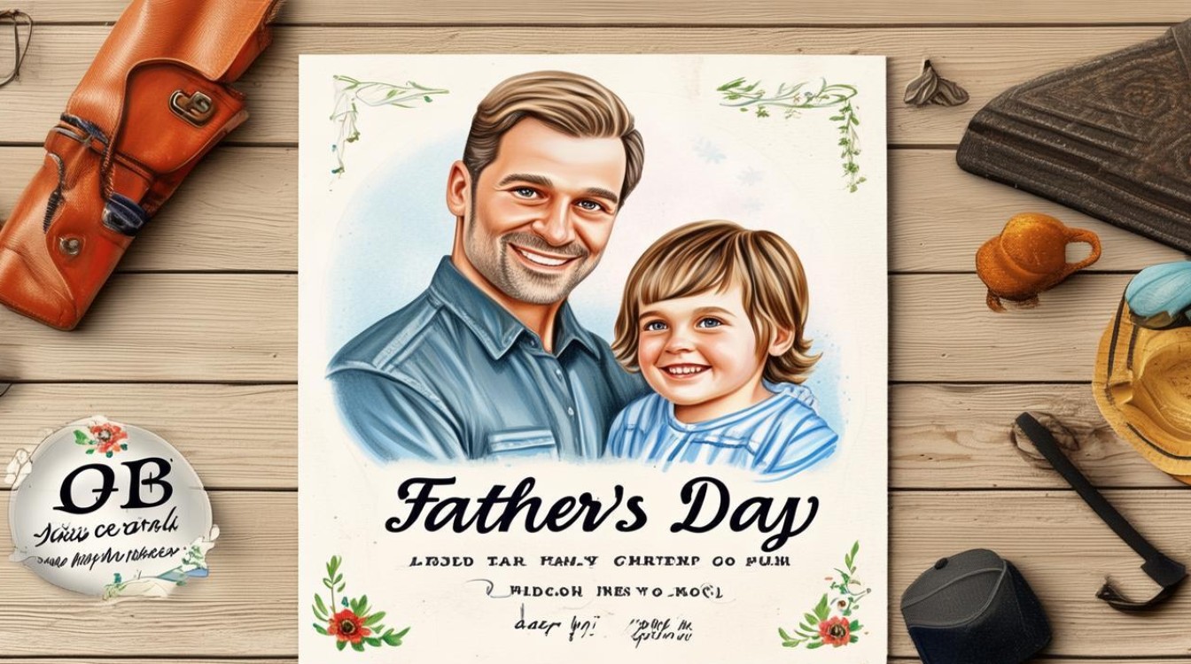 父亲节的手抄报