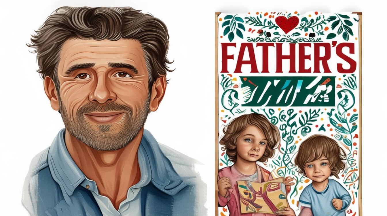 父亲节的手抄报