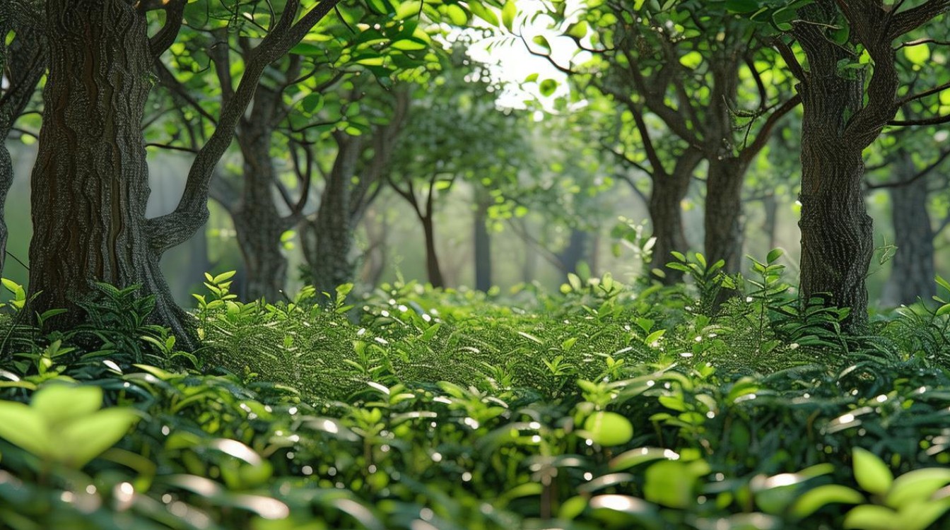 形容树木茂盛的成语