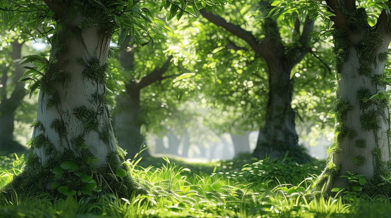 形容树木茂盛的成语