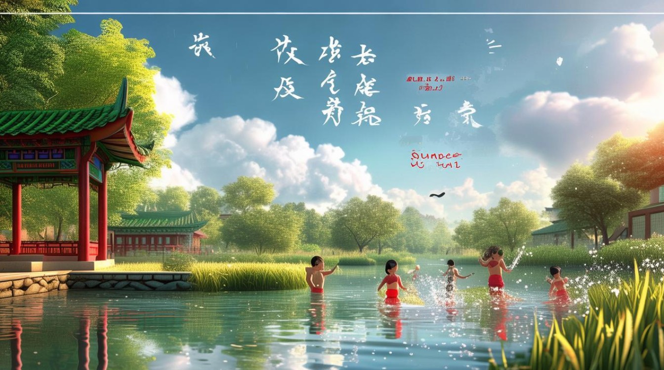 描写夏天的四字成语