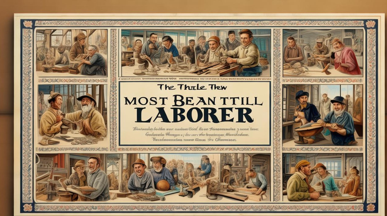 最美劳动者手抄报