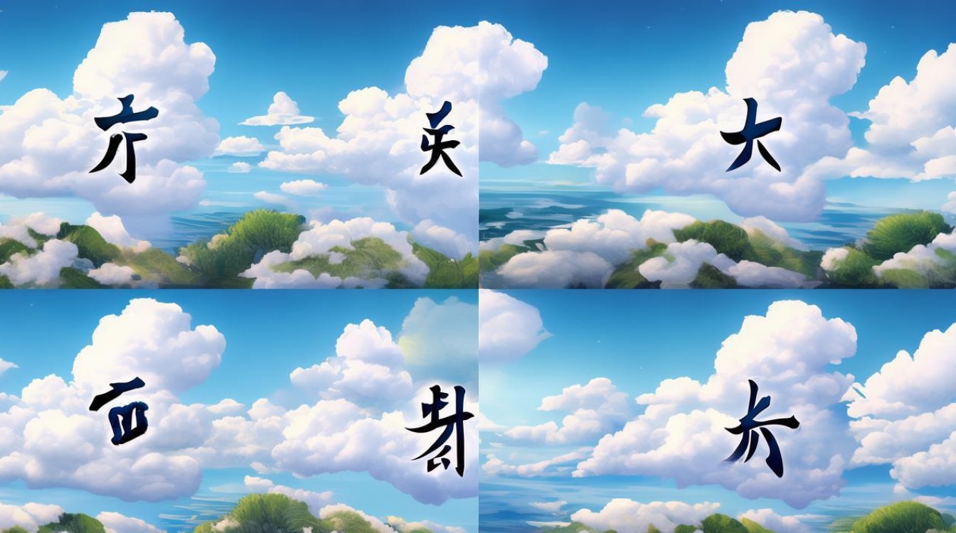 云开头的四字成语