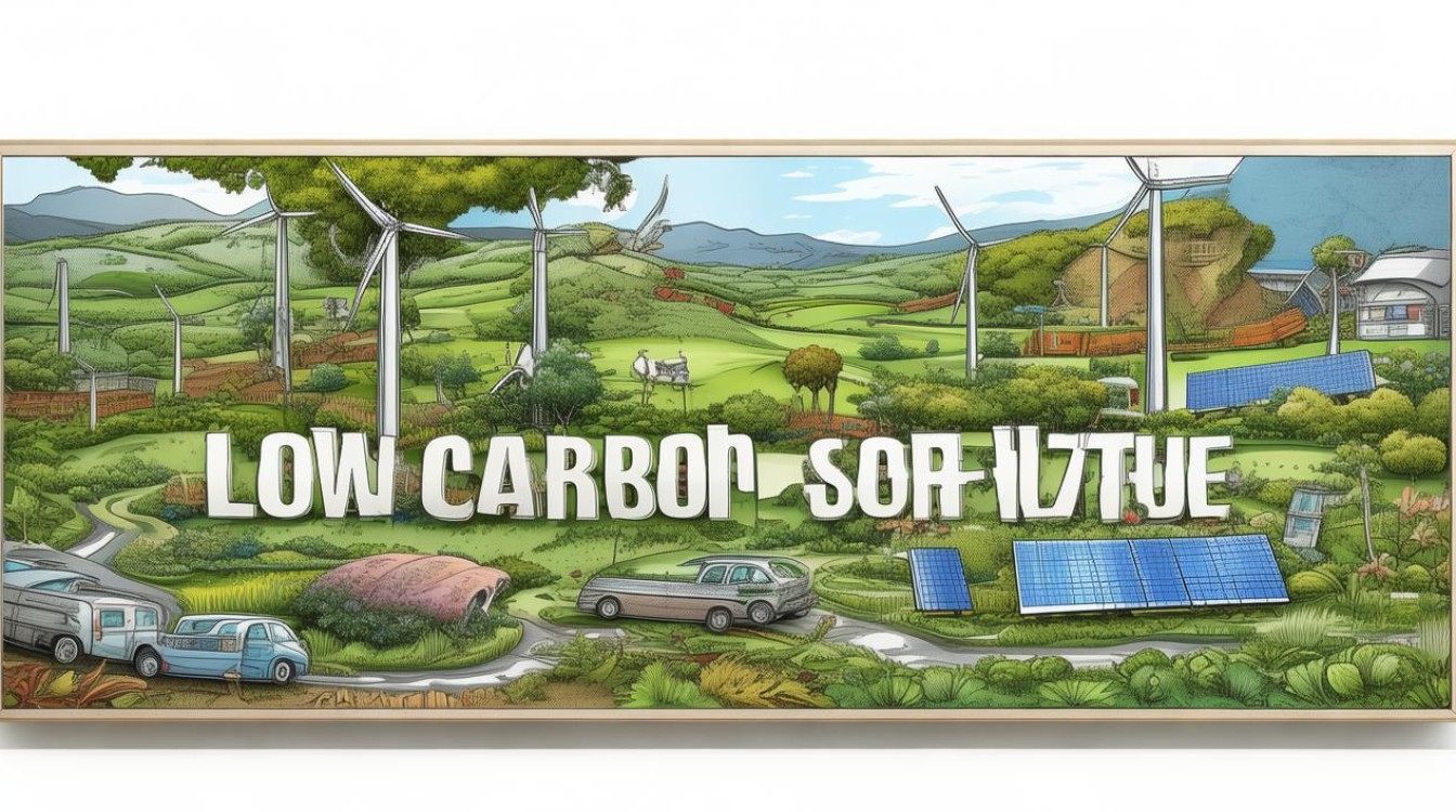 低碳生活手抄报