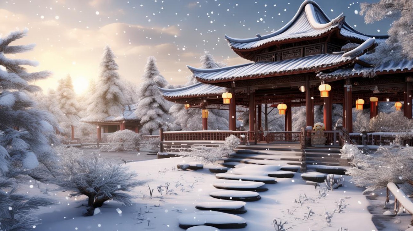 冬天的四字成语