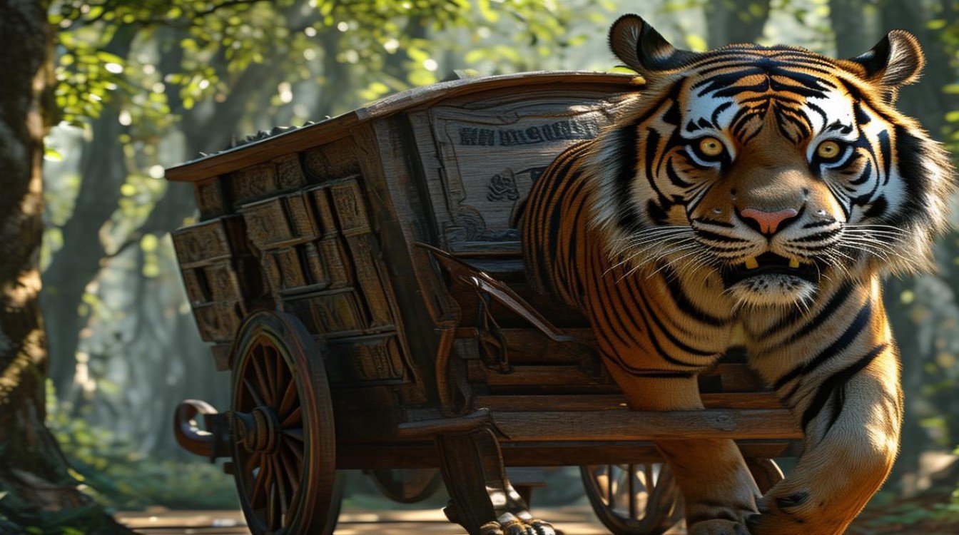 老虎拉车 没人敢(赶) 老虎拉车 没人敢(赶)