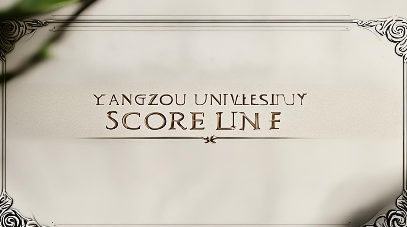 扬州大学分数线