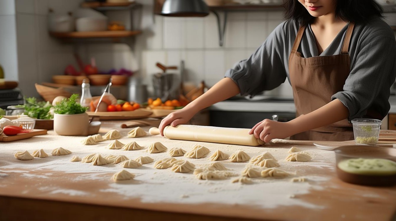 我学会了包饺子400字作文