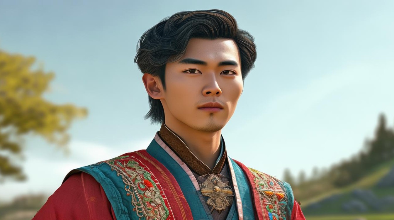 夸男生的四字成语