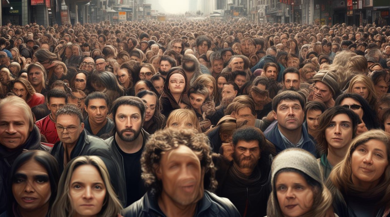 形容人很多的成语