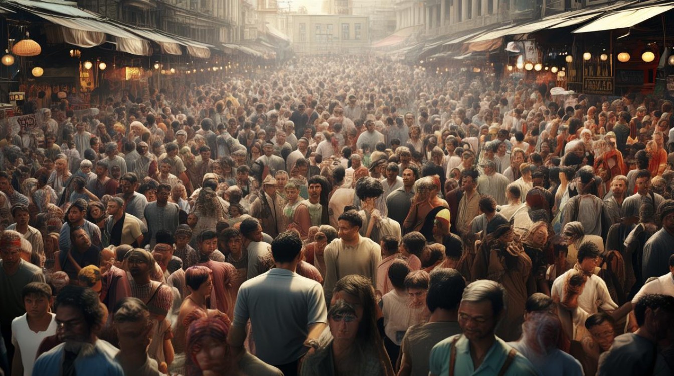 形容人很多的成语