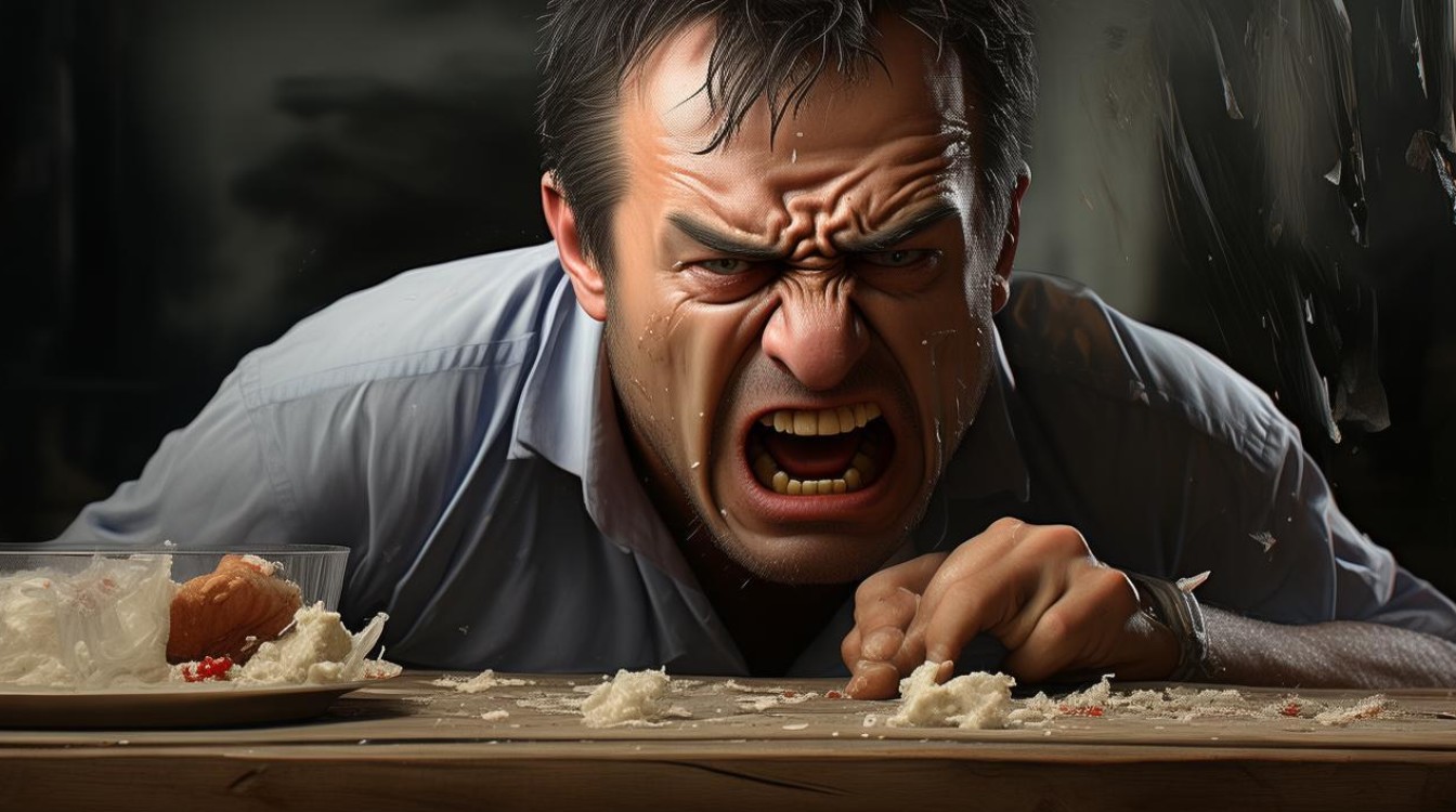 描写生气的四字成语