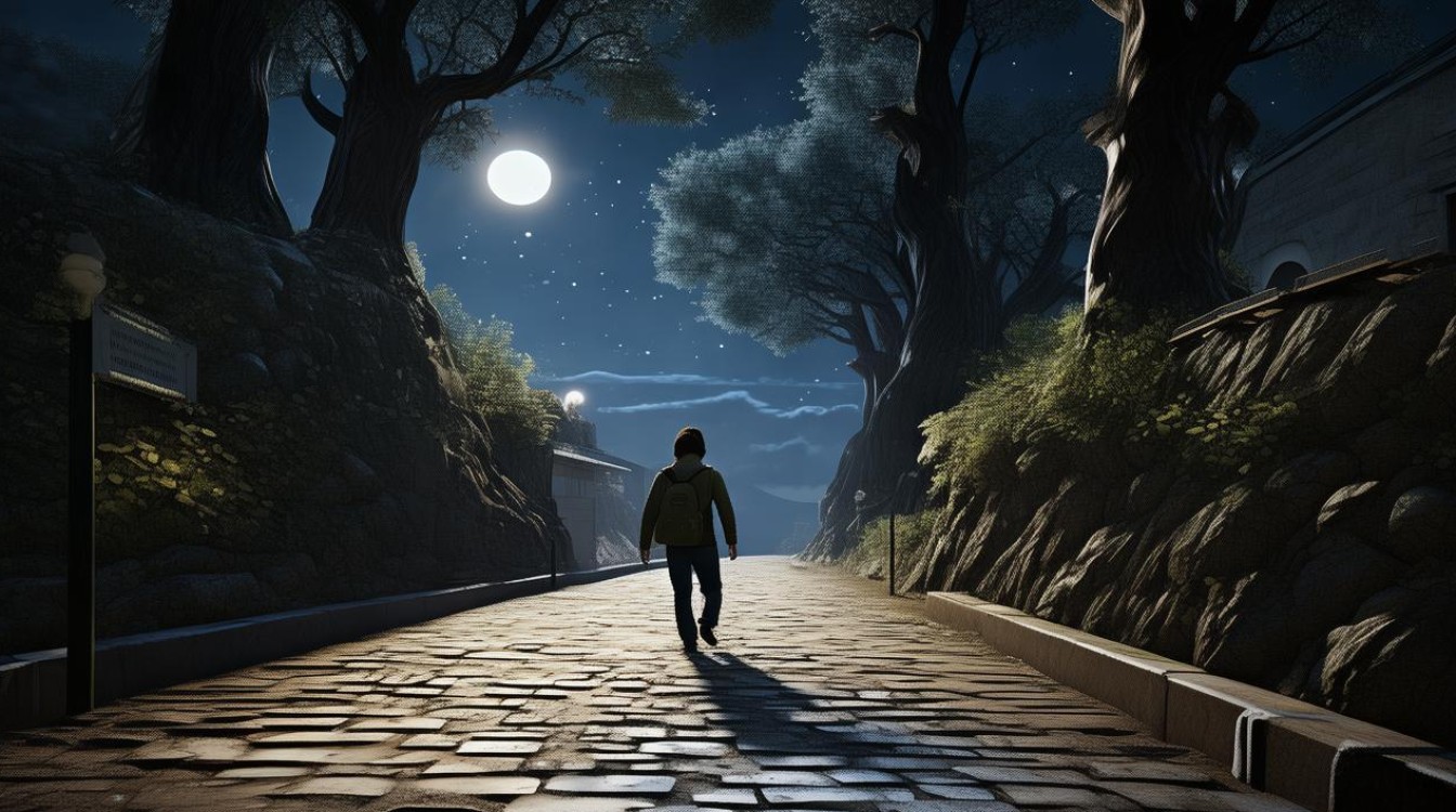 一个人走夜路作文 一个人走夜路作文