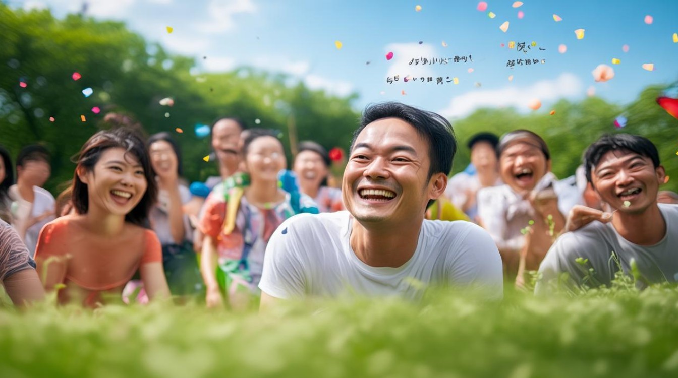 开心的四字成语