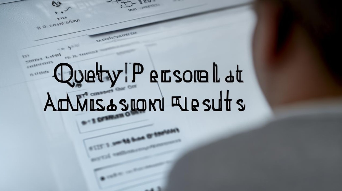 查询个人录取结果