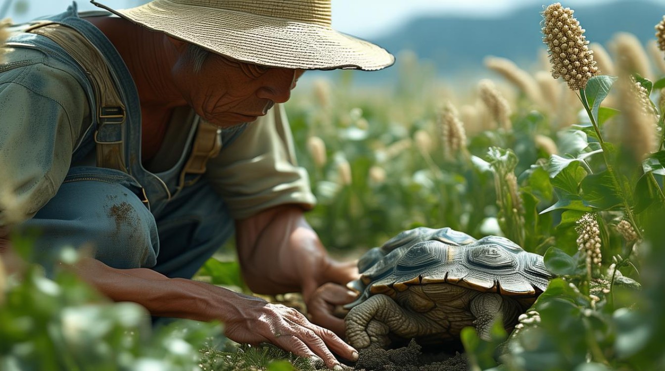 荞麦地里抓王八 十拿九稳
