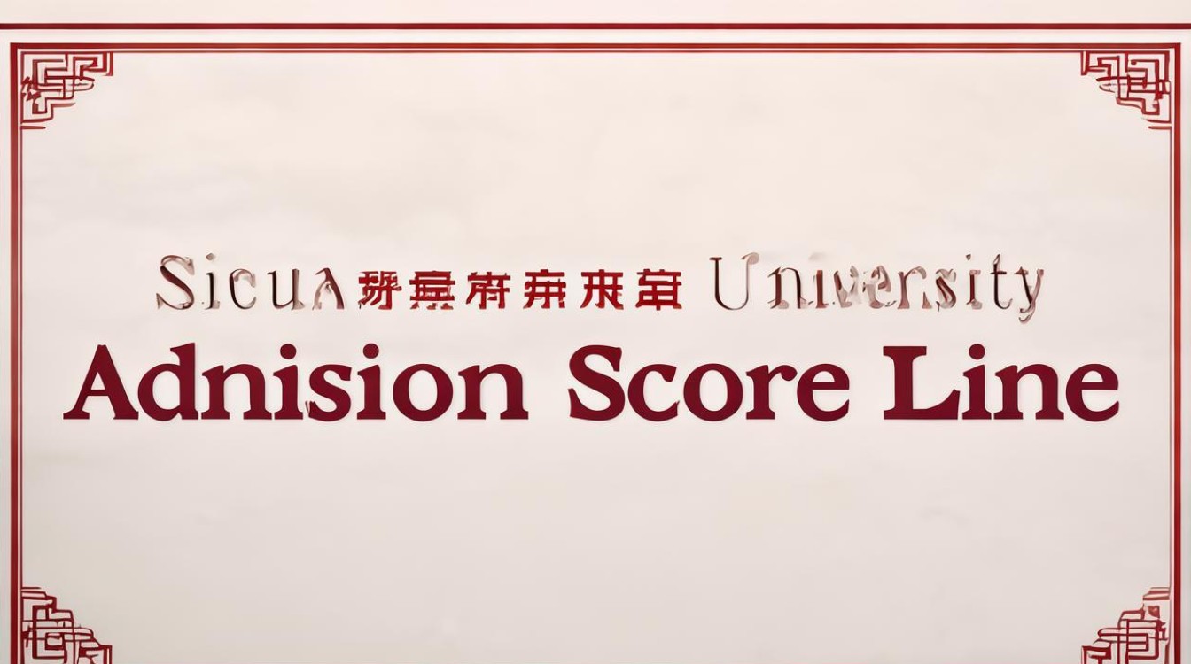 川大录取分数线