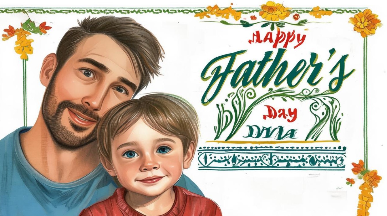 关于父亲节的手抄报 关于父亲节的手抄报